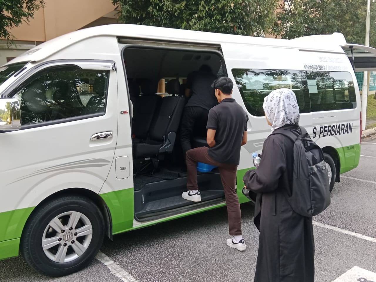 20 seater minibus rental KL - comfortable group travel
